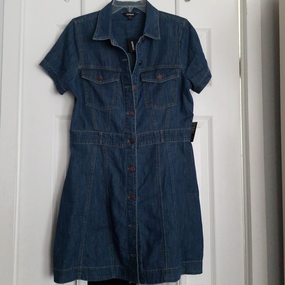 Denim dress